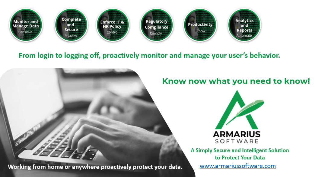 Working from home or anywhere protect your data